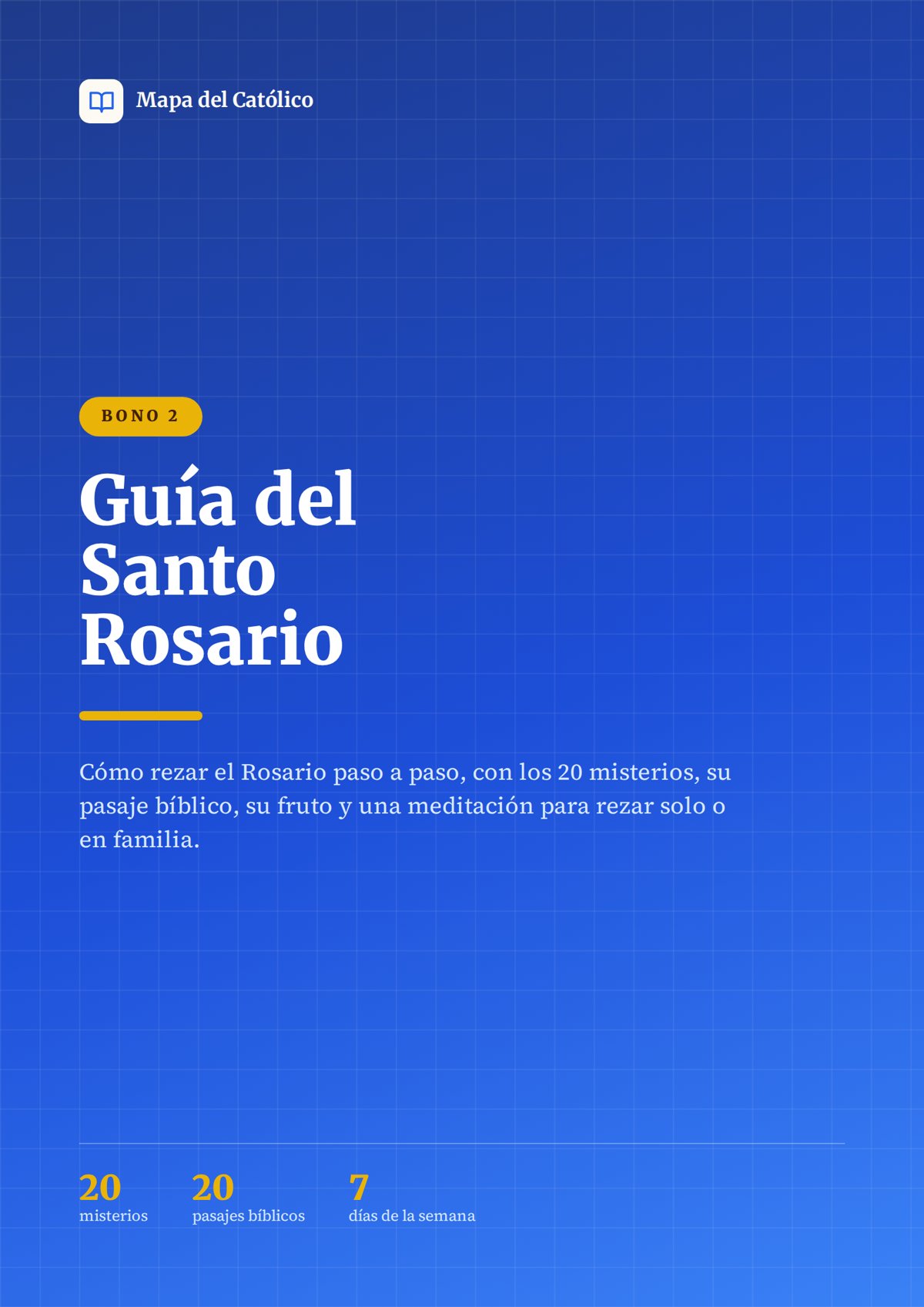 Portada de Guía del Santo Rosario