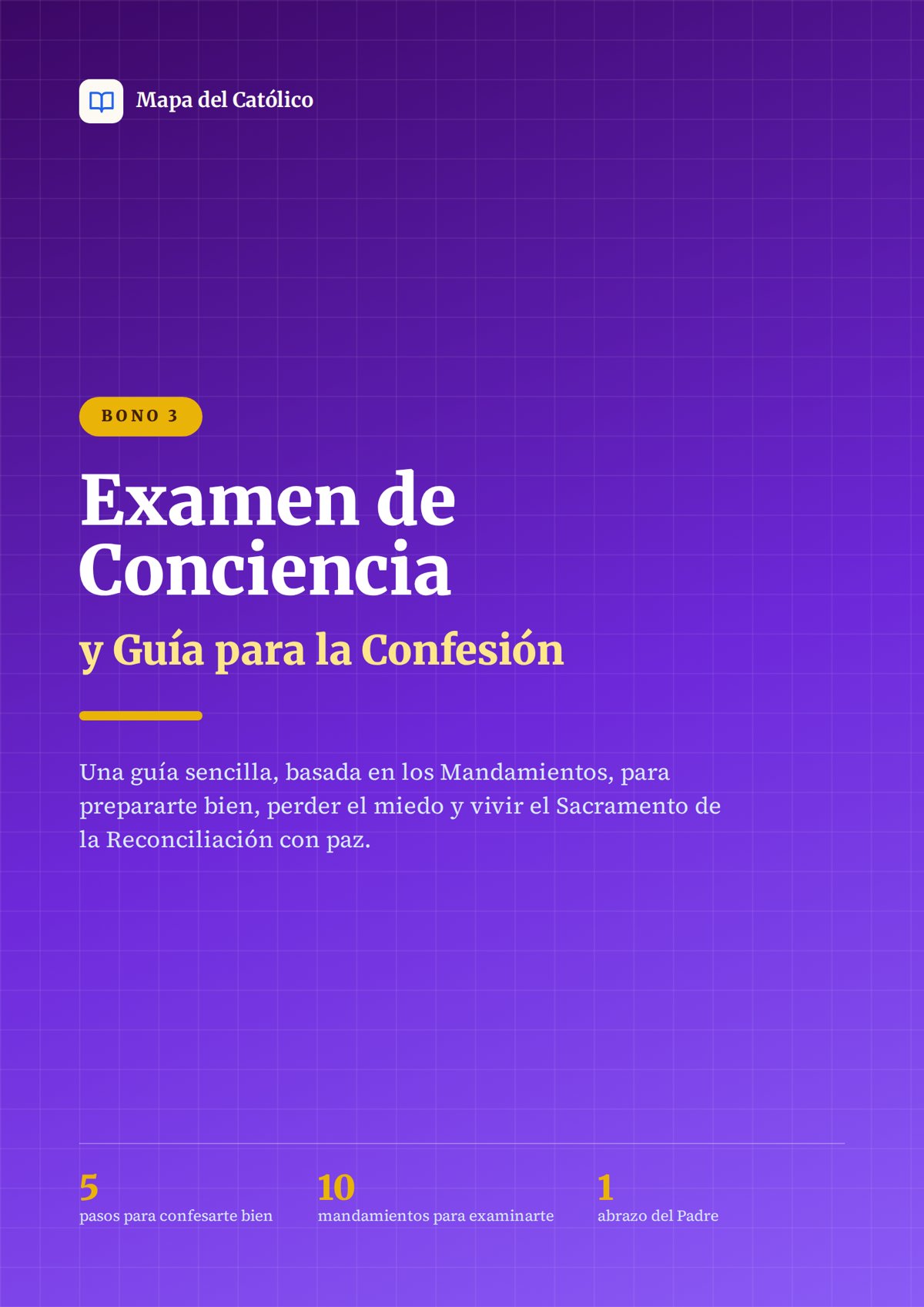 Portada de Examen de Conciencia y Guía para la Confesión